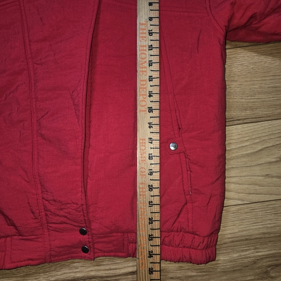 Vintage Peregrine Red Winter Ski Jacket Coat Women's Size Large* - Picture 12 of 15